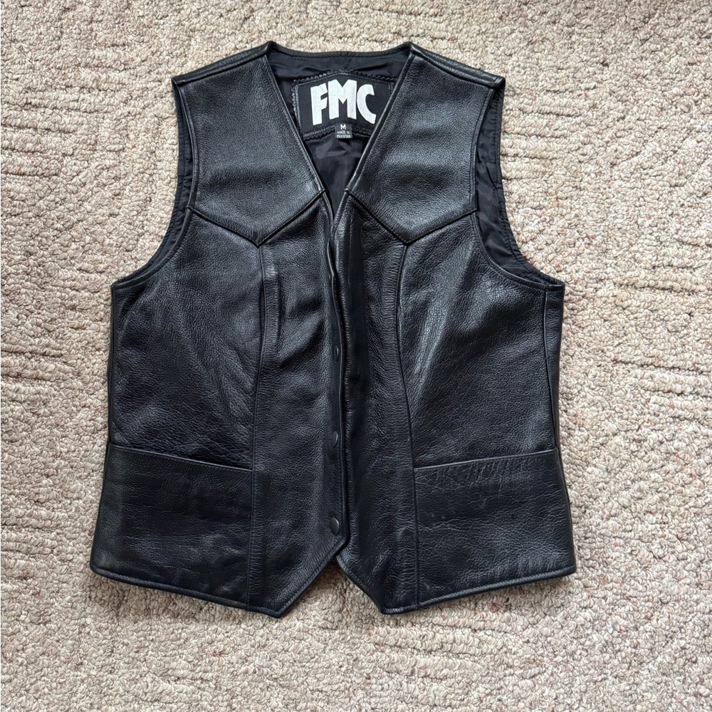 Vintage Leather Vest